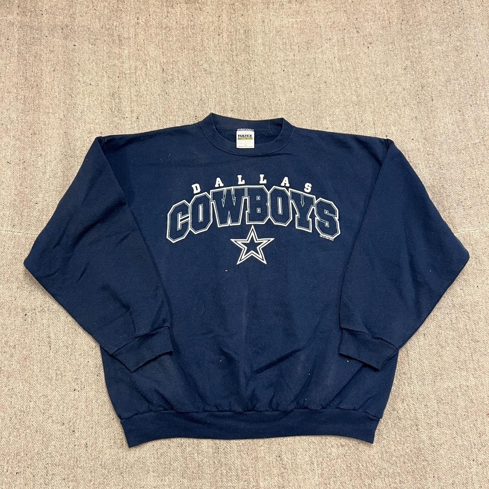 Vintage Dallas Cowboys Sweatshirt Mens XXL Blue 1990s NFL